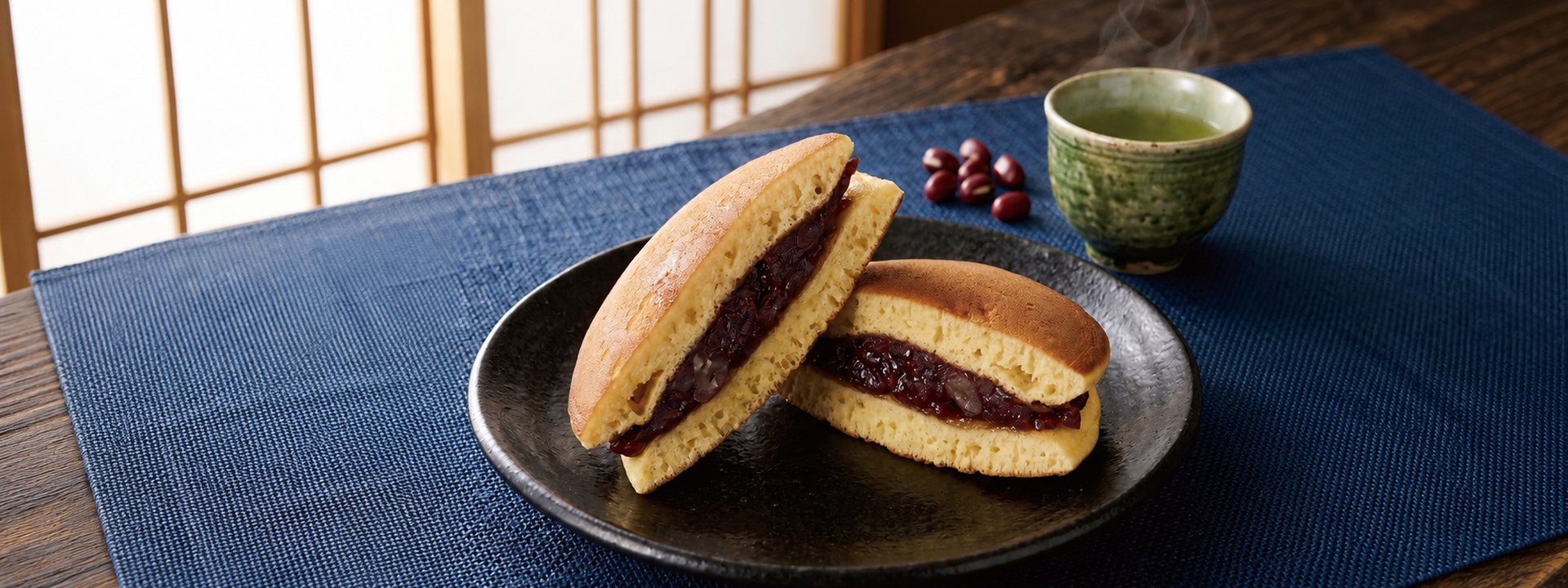 オリジナル焼き印のどら焼き